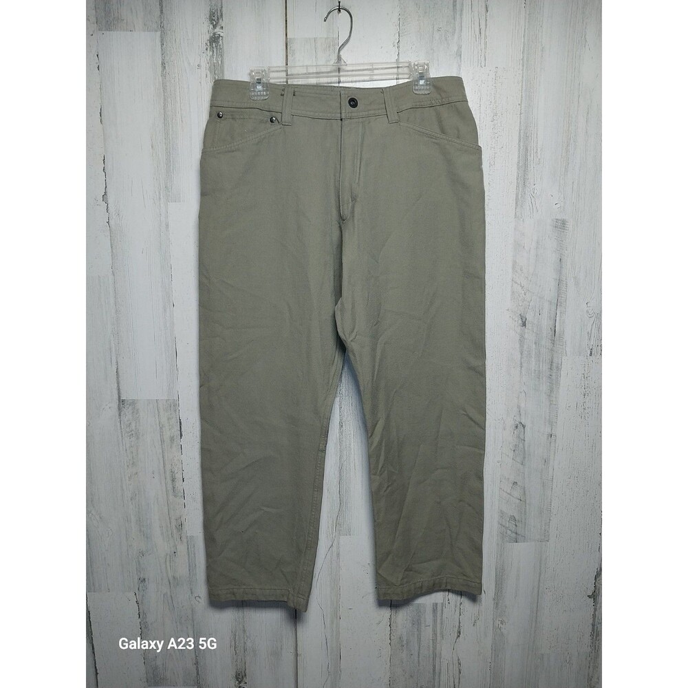 Ibex Mens Size 32 Canvas Pants (34x28)